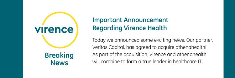 Virence athenahealth breaking news!